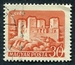 N°1397-1960-HONGRIE-CHATEAUX-DIOSGYOR-30FI-BRUN ORANGE 