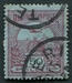 N°0100-1913-HONGRIE-COURONNE OISEAU TURUL-50FI-CARMIN/AZURE 