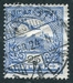 N°0097-1913-HONGRIE-COURONNE OISEAU TURUL-25FI-BLEU 