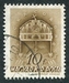 N°0583-1941-HONGRIE-STE COURONNE DE HONGRIE-10FI-BRUN 