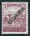 N°0199-1918-HONGRIE-MOISSONNEURS-3FI-BRUN LILAS 