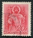 N°0531-1939-HONGRIE-ROI SAINT ETIENNE-20FI-ROSE ROUGE 