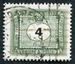 N°0197-1953-HONGRIE-4FI-VERT 