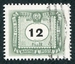 N°0201-1953-HONGRIE-12FI-VERT 