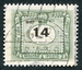 N°0202-1953-HONGRIE-14FI-VERT 