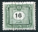 N°0203-1953-HONGRIE-16FI-VERT 
