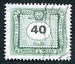 N°0208-1953-HONGRIE-40FI-VERT 