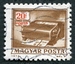 N°0235-1973-HONGRIE-OBLITERATEUR MANDAT POSTE-20FI 