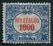 N°22-1922-HONGRIE-1000K-BLEU ET ROUGE 