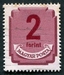 N°0181-1946-HONGRIE-2FO-ROSE LILAS 