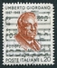 N°0984-1967-ITALIE-UMBERTO GIORDANO-COMPOSITEUR-20L 