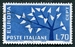 N°0874-1962-ITALIE-EUROPA-70L-BLEU FONCE 