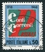 N°1028-1968-ITALIE-CINQUANTENAIRE COMPTES COURANTS-50L 