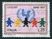 N°1086-1971-ITALIE-25E ANNIVERSAIRE DE L'UNICEF-25L 