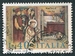 N°1204-1974-ITALIE-NOEL-FRESQUE DE GRECCIO-40L 