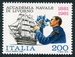 N°1497-1981-ITALIE-BATEAU ECOLE AMERIGO VESPUCCI-200L 