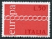 N°1072-1971-ITALIE-EUROPA-50L-CARMIN ET ROUGE 