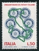 N°1164-1973-ITALIE-50E ANNIV ROTARY ITALIEN-50L 