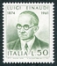 N°1170-1974-ITALIE-LUIGI EINAUDI-POLITICIEN-50L-VERT 