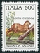 N°1658-1985-ITALIE-FAUNE-LOUTRE-500L 