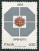 N°1802-1989-ITALIE-LUTTE CONTRE LE SIDA-650L 