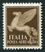 N°012-1930-ITALIE-CHEVAL AILE-50C-SEPIA 