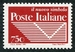 N°2147-1995-ITALIE-SYMBOLE NOUVEAU POSTE ITALIENNE-750L 