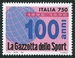 N°2160-1996-ITALIE-CENTENAIRE GAZETTE DU SPORT-750L 
