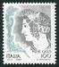 N°2347-1998-ITALIE-FEMME DANS L'ART-VELCA-PEINT ETRUSQUE-100 