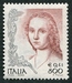 N°2350-1998-ITALIE-FEMME DANS L'ART-DAME A LA LICORNE-800L 