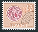 N°134-1975-FRANCE-MONNAIE GAULOISE-42C 