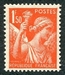 N°0435-1939-FRANCE-TYPE IRIS-1F50-ORANGE 