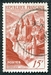 N°0792-1947-FRANCE-ABBAYE DE CONQUES-15F-BRUN ORANGE 