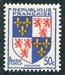 N°0951-1953-FRANCE-ARMOIRIES PICARDIE-50C 