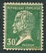 N°0174-1923-FRANCE-TYPE PASTEUR-30C-VERT 