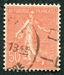 N°0199-1924-FRANCE-TYPE SEMEUSE LIGNEE-50C-ROUGE 