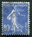 N°0279-1932-FRANCE-TYPE SEMEUSE FOND PLEIN-10C-OUTREMER 