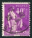 N°0281-1932-FRANCE-TYPE PAIX-40C-LILAS 