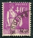 N°0281-1932-FRANCE-TYPE PAIX-40C-LILAS 