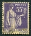 N°0363-1937-FRANCE-TYPE PAIX-55C-VIOLET 