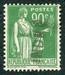 N°0367-1937-FRANCE-TYPE PAIX-90C-VERT 