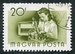 N°1161-1955-HONGRIE-METIERS-MONTEUSE RADIO-20FI 