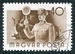 N°1163-1955-HONGRIE-METIERS-CHEMINOT-40FI 