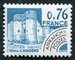 N°166-1980-FRANCE-MON HISTORIQUES-CHATEAU ANGERS-76C 