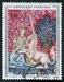 N°1425-1964-FRANCE-DAME A LA LICORNE-MUSEE DE CLUNY-1F 