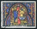 N°1492-1966-FRANCE-VITRAIL STE CHAPELLE-BAPTEME DE JUDAS 