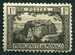 N°0060-1922-MONACO-ROCHER DE MONACO-1F-NOIR S/JAUNE 