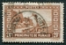 N°0120-1933-MONACO-LA MONTEE AU PALAIS-20C-BRUN JAUNE 