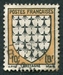 N°0573-1943-FRANCE-ARMOIRIES DE BRETAGNE-10F 