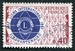 N°1534-1967-FRANCE-CINQUANTENAIRE DU LIONS INTERNATIONAL 